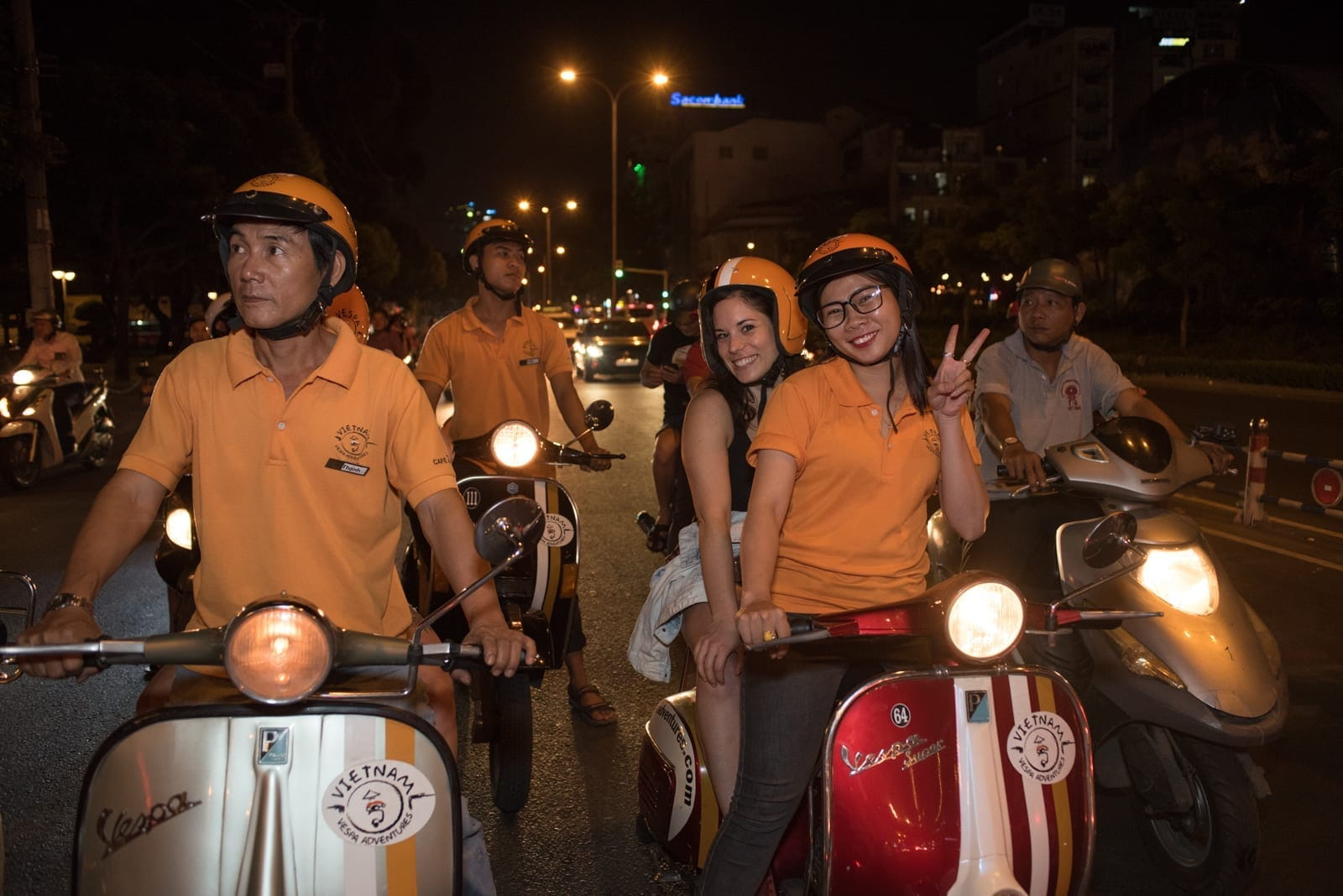Highlight Vespa Adventures: Saigon After Dark Tour