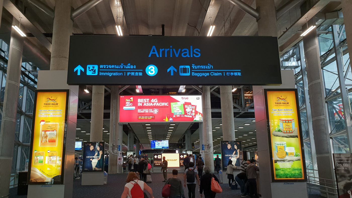 Tips to remember when you are in Suvarnabhumi Airport, Bangkok