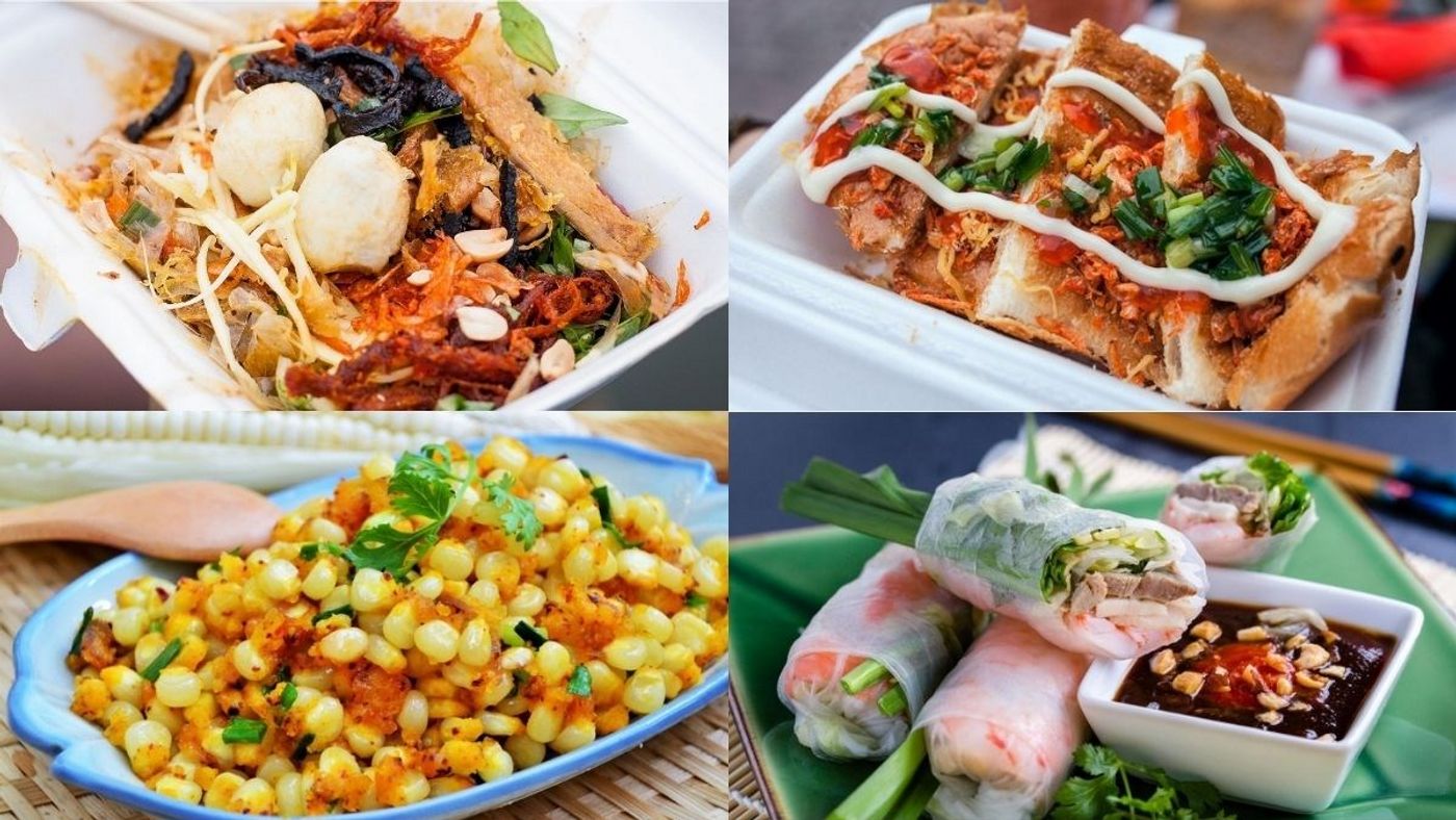 Do not miss the famous snacks and street food in Vietnam
