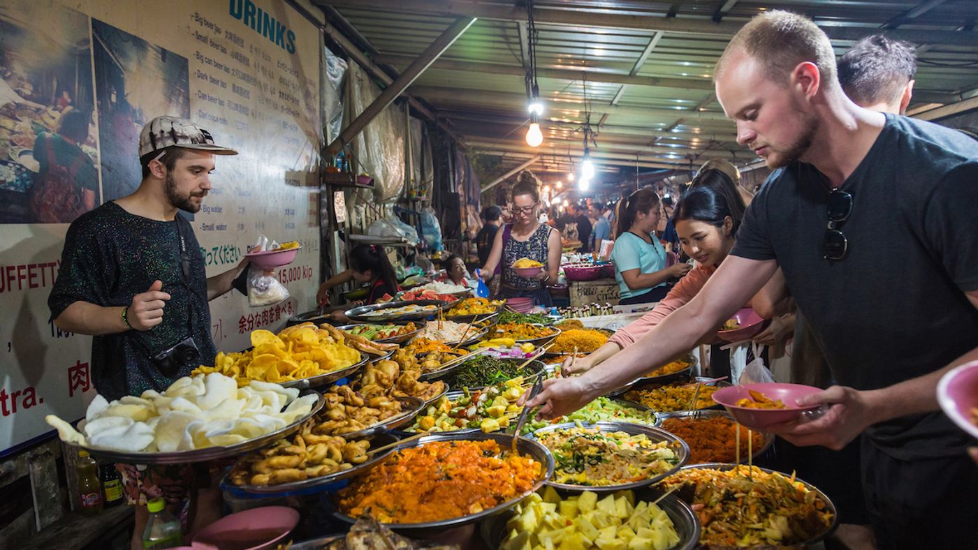 What to eat in Luang Prabang Night Market