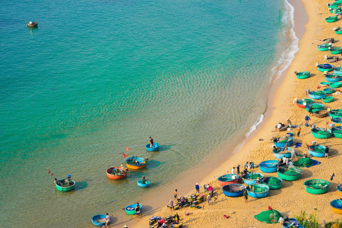làng bắt cá