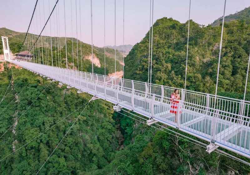 The World’s Longest Glass Bridge Opens To The Public In Vietnam