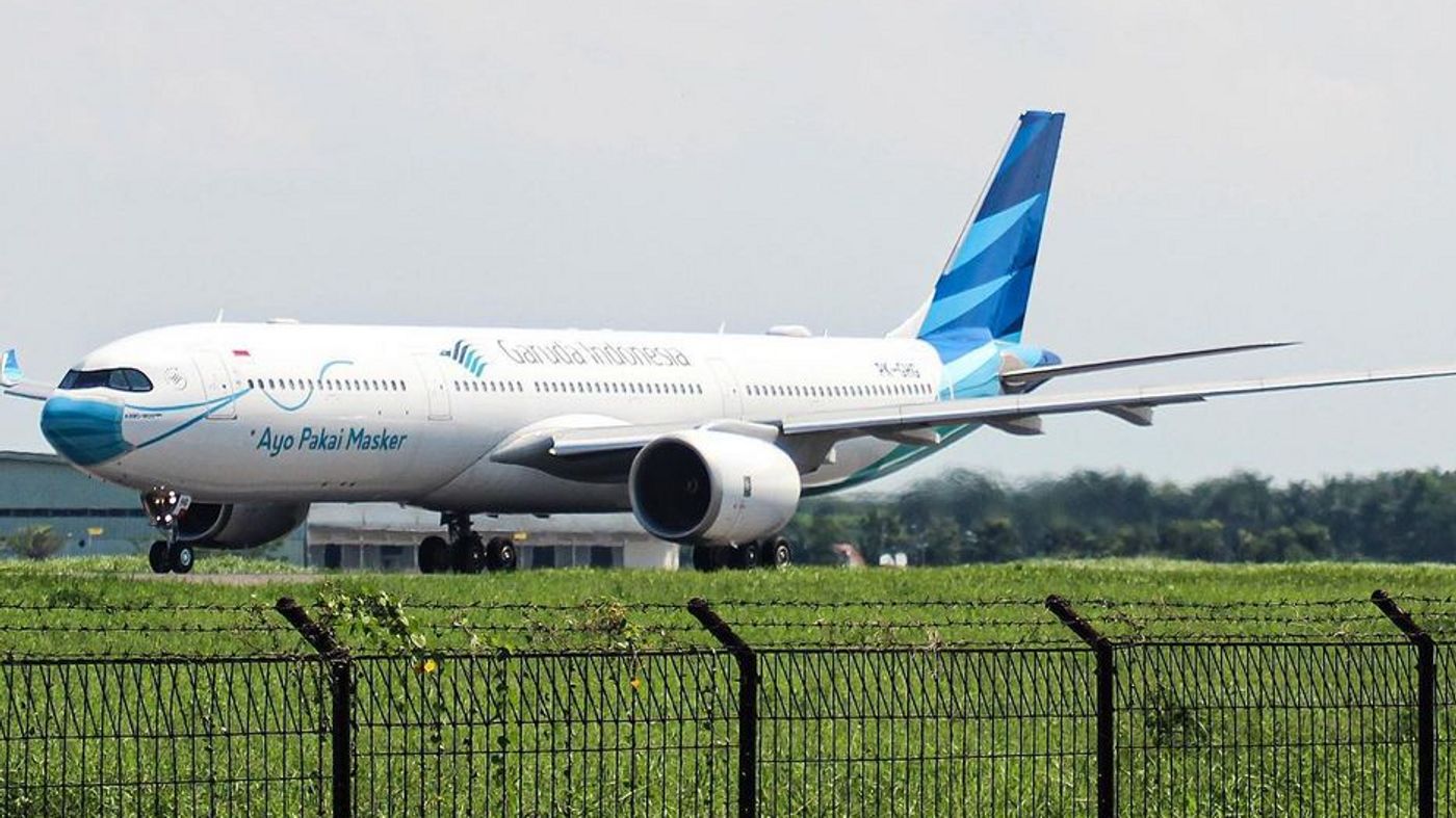 Garuda Indonesia was named the world's most punctual airline by UK aviation data provider