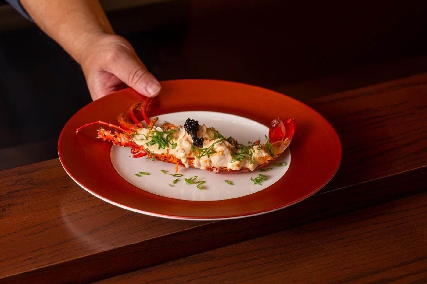 A lobster dish at Hibana by Koki. Credit: Photos courtesy of the restaurants