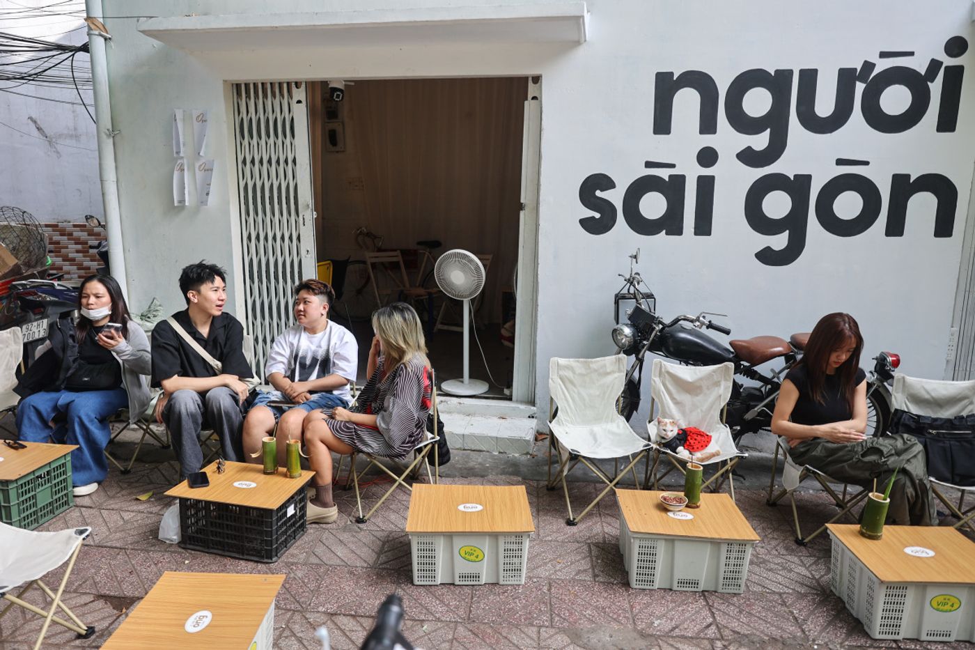 coffee in bamboo tubes