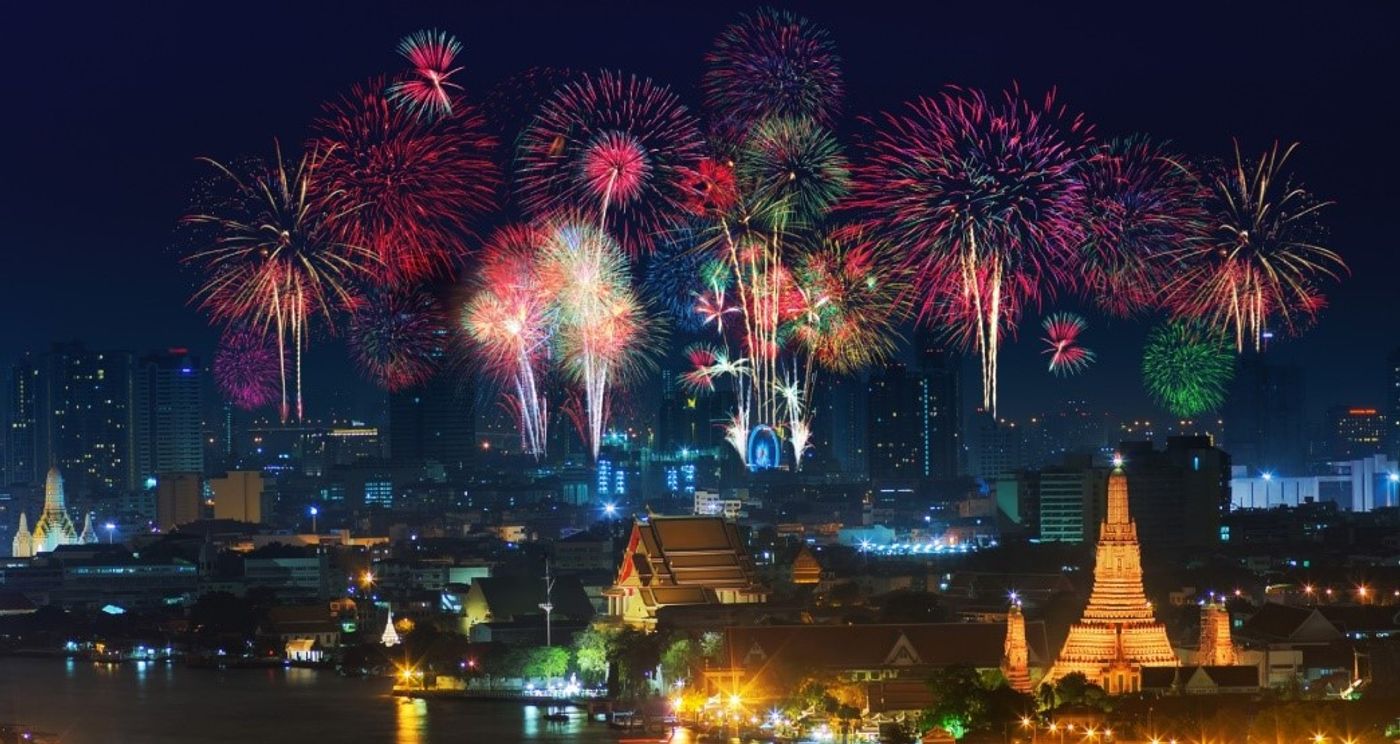 New year 2024 in Southeast Asia