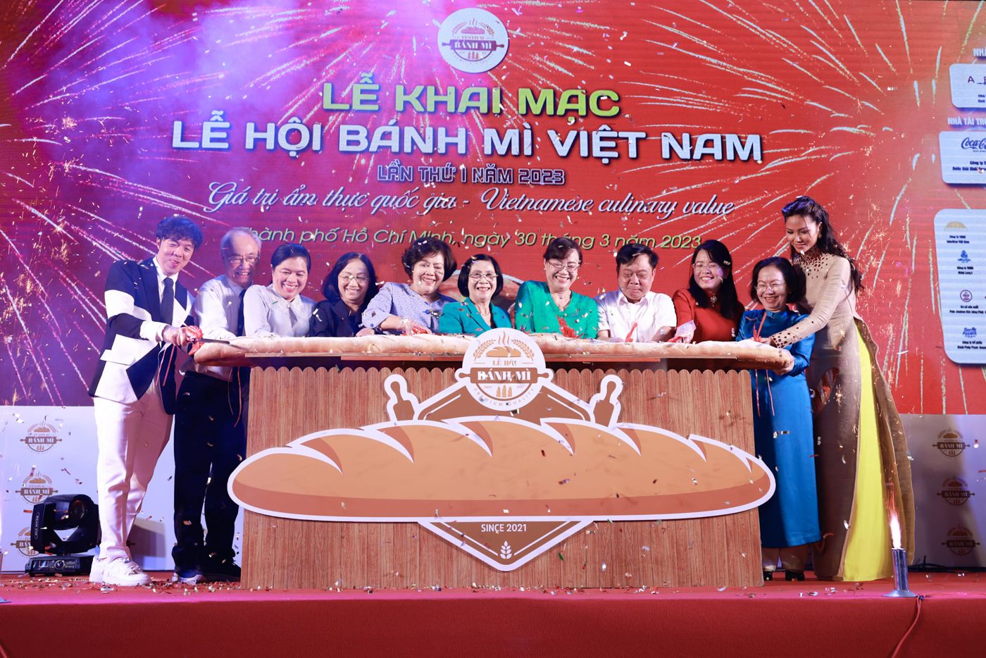 The opening Ceremony of Banh Mi Festival
