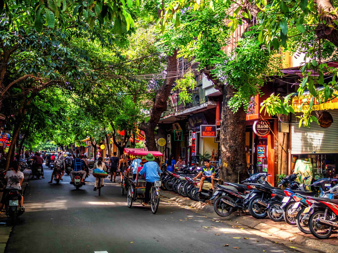 Cyclo in Hanoi