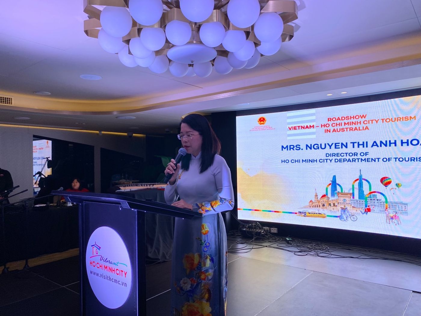 Opening remark by Ms. Nguyen Thi Anh Hoa, Director of Ho Chi Minh City Tourism Department