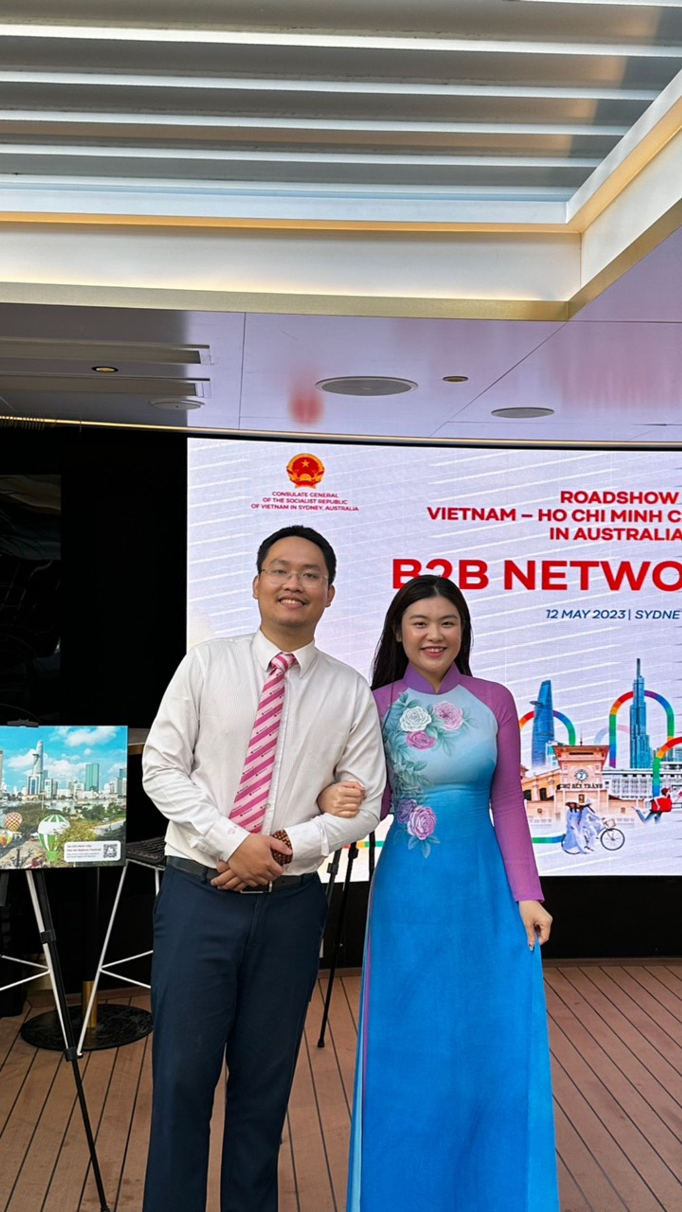 A Representative from Vietravel - Vietnam's Largest Aviation and Tourism Corporation