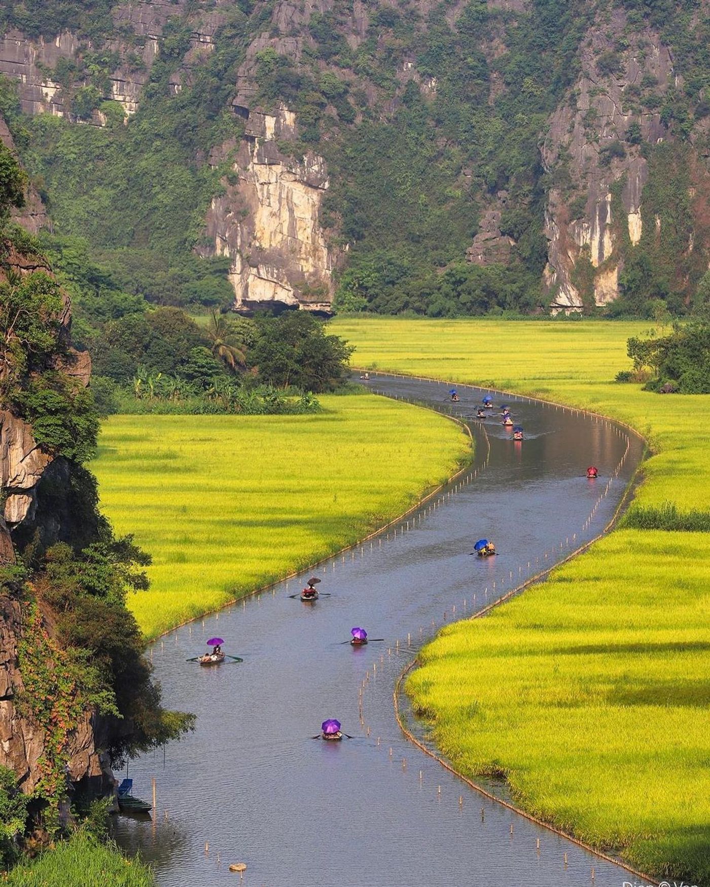 Tam Coc, Ninh Binh. Credit: Điệp Văn