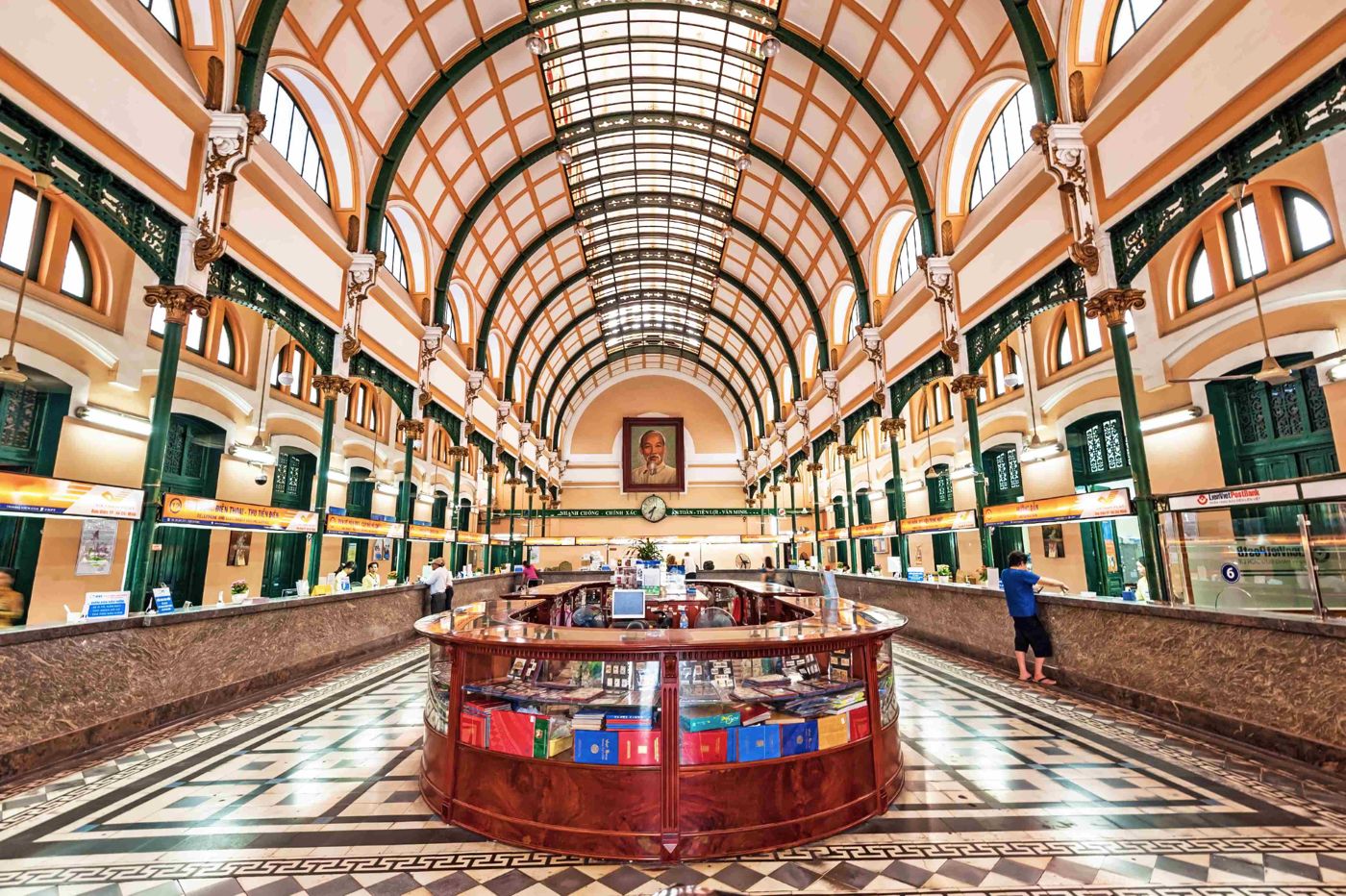 Ho Chi Minh City Central Post Office' s stunning exterior