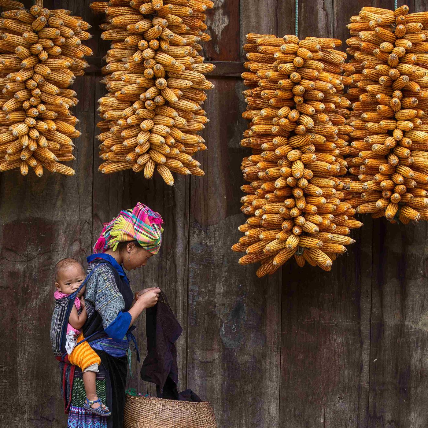 Distinctive ethnic minority in Sapa