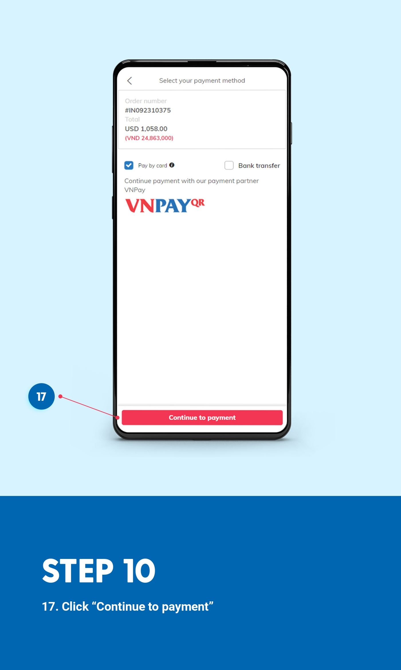 Vietravelasia.com Mobile Payment Guidelines