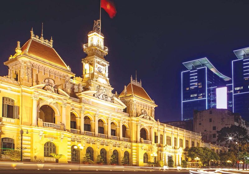 Popular place Ho Chi Minh City Hall Invites Tourists to Explore its French Colonial Heritage